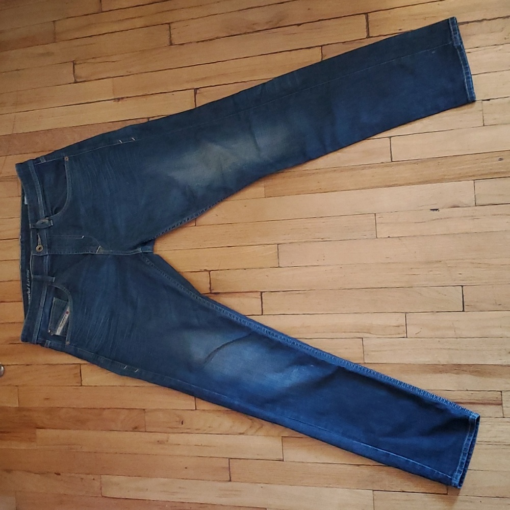 Diesel Industry For Successful Living Denim Division Men's Dark Wash Jeans,Sz 34